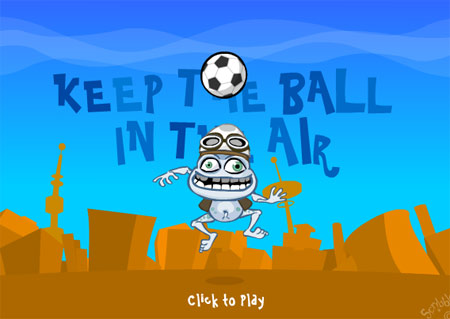 Crazy Frog Football Game