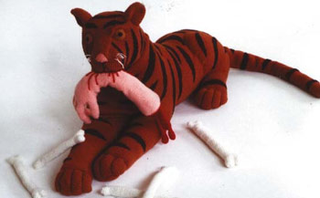 tiger puppet